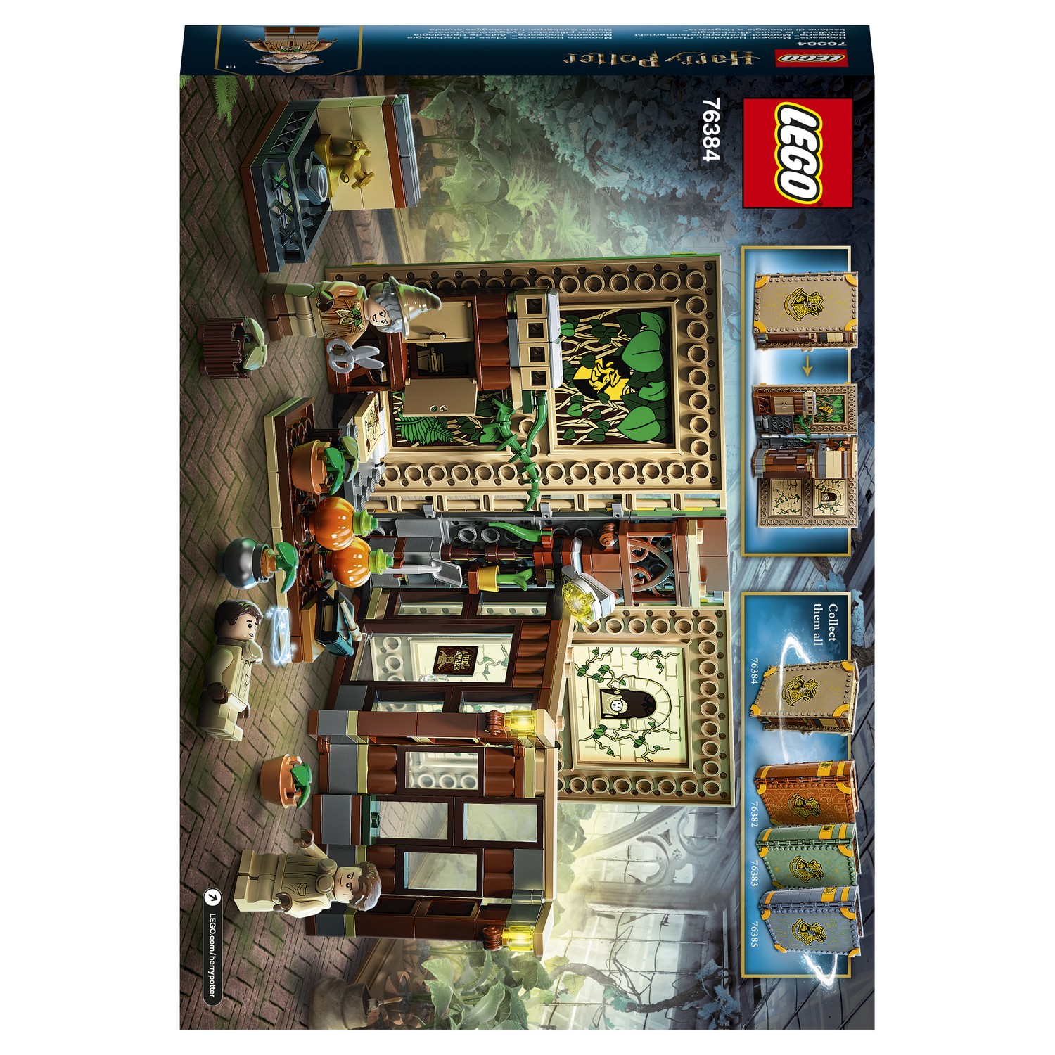 Конструктор LEGO Harry Potter Учёба в Хогвартсе Урок травологии 76384  купить по цене 999 ₽ в интернет-магазине Детский мир