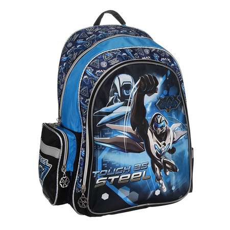 Рюкзак Max Steel школьный (сине/черный)