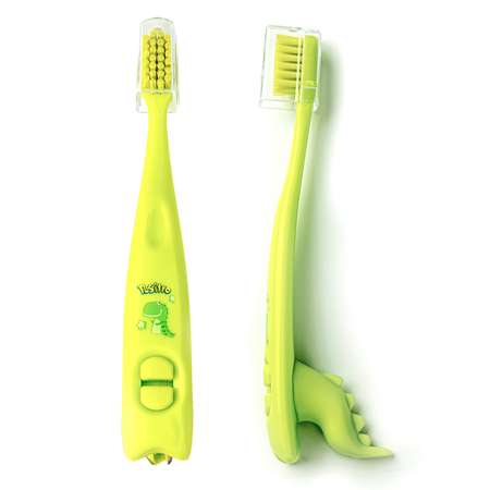 Детская зубная щетка Pesitro Clever Ultra soft 7680 Зеленый