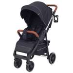 Коляска прогулочная MOWbaby Ride Silver-Black