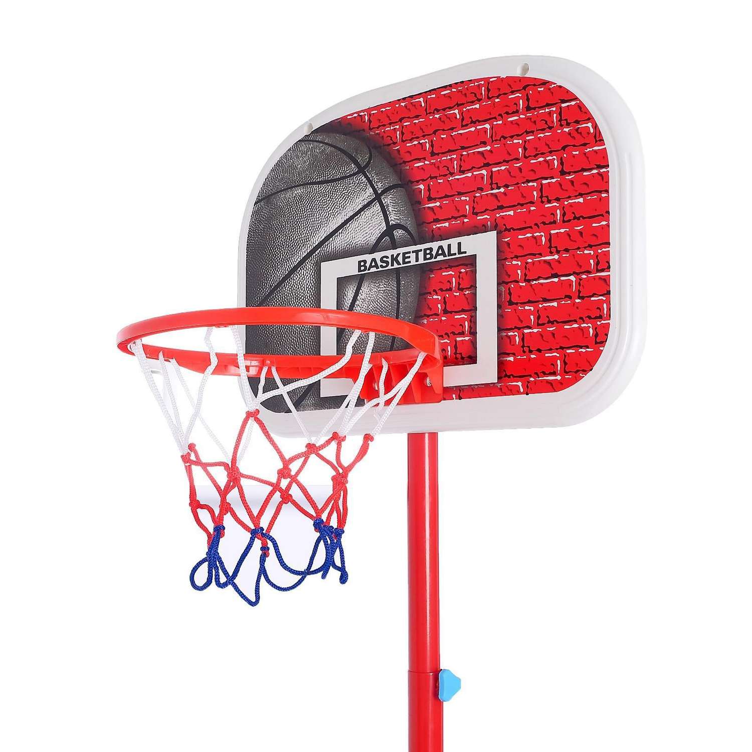 Набор Sima-Land для баскетбола «Штрафной». высота от 106 до 166 см - фото 4