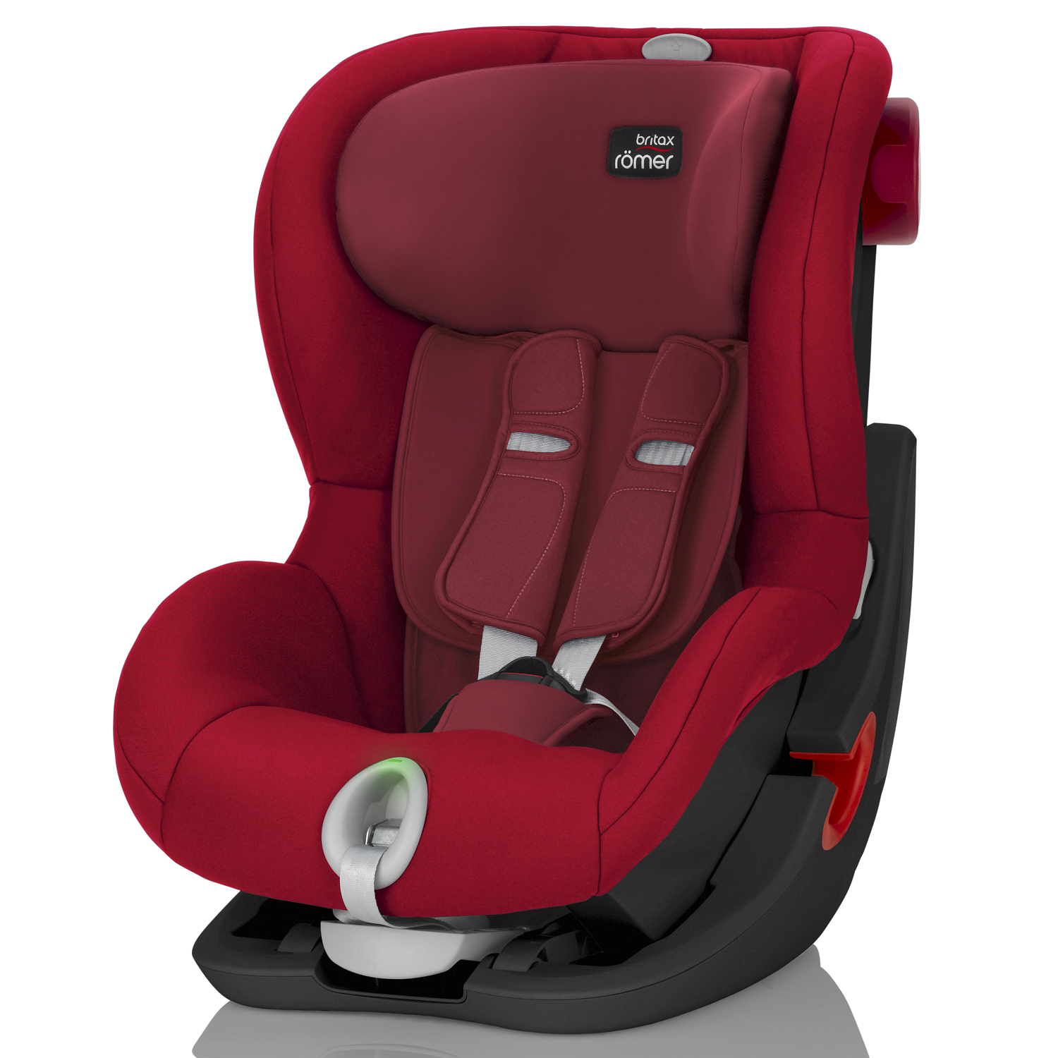 Автокресло Britax Roemer King II LS Black Series Flame Red - фото 1