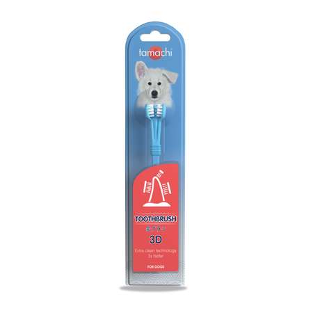 Зубная щетка для кошек и собак Tamachi 3D T511