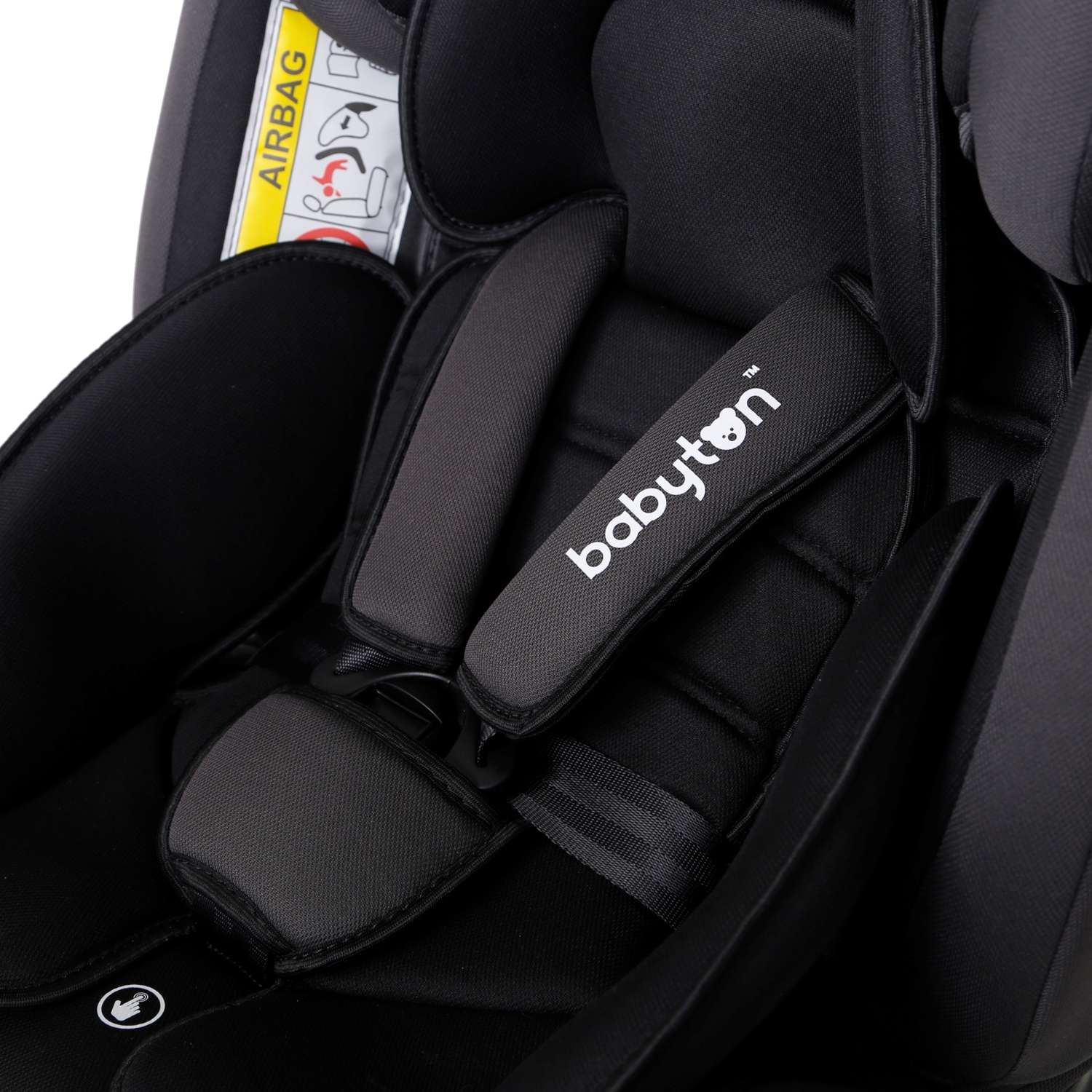 Автокресло Babyton Multi-Stage ISOFIX Black-Grey - фото 26