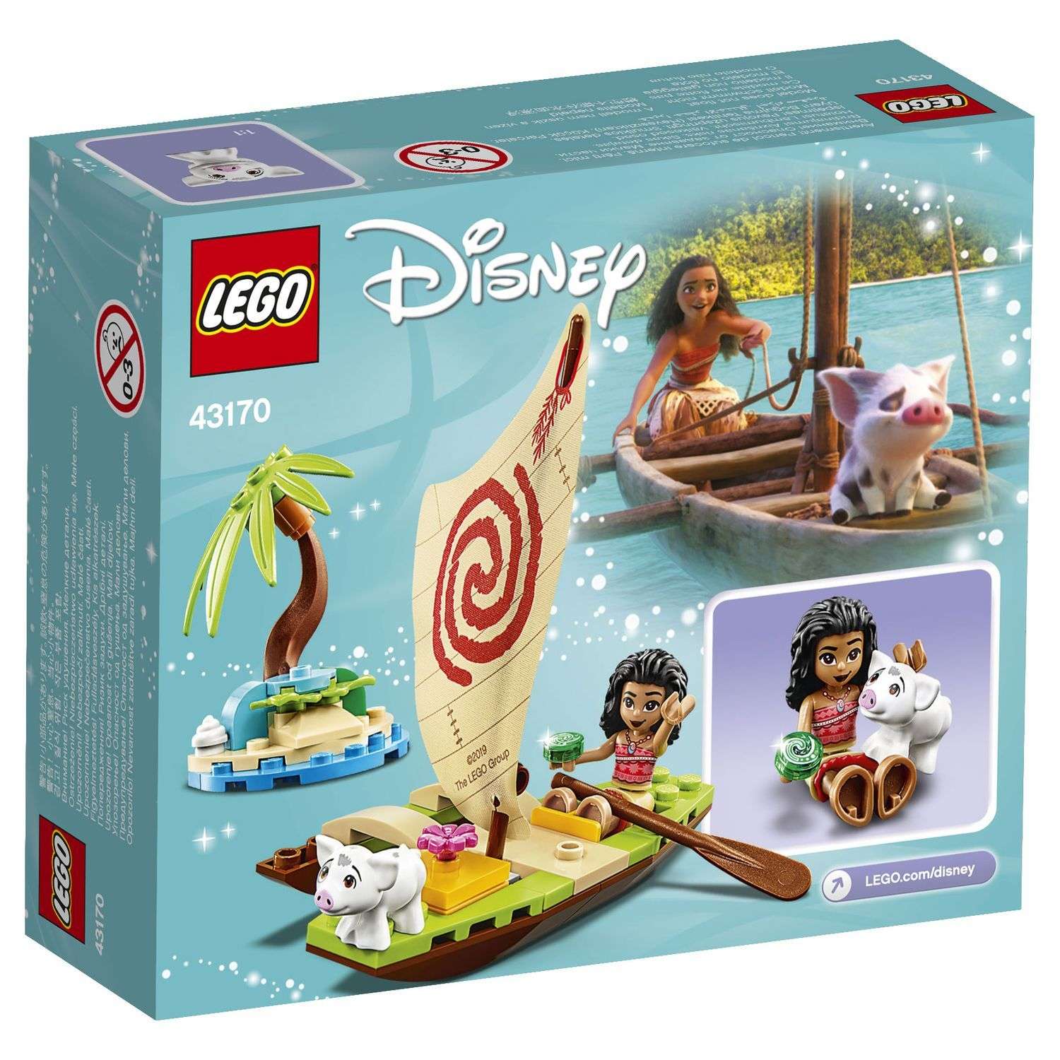 Конструктор LEGO Disney Princess Морские приключения Моаны 43170 - фото 3