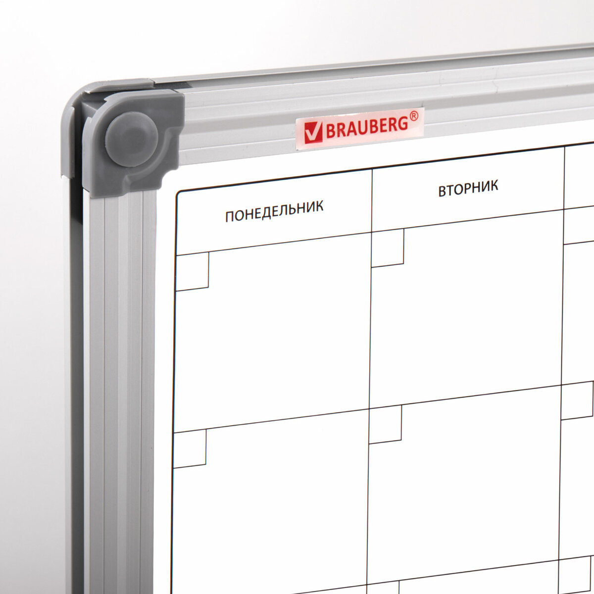 Доска демонстрационная Brauberg планинг на месяц магнитно-маркерный на стену для офиса и дома 60х90 см - фото 14