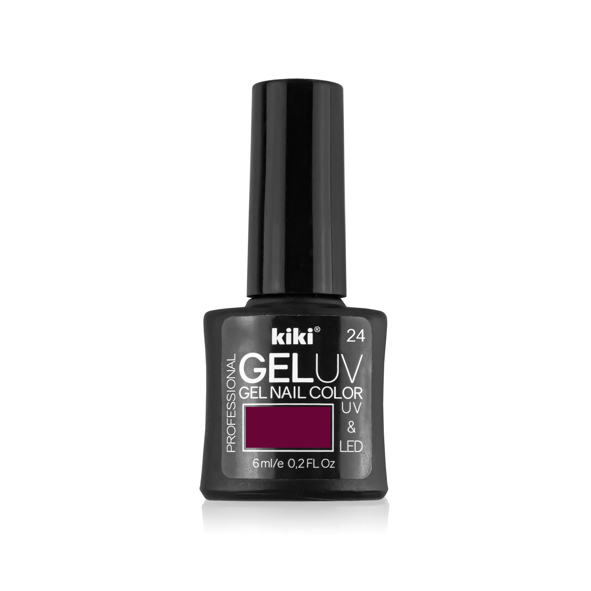 Гель-лак для ногтей Kiki GEL UV LED 24 вишневый - фото 1