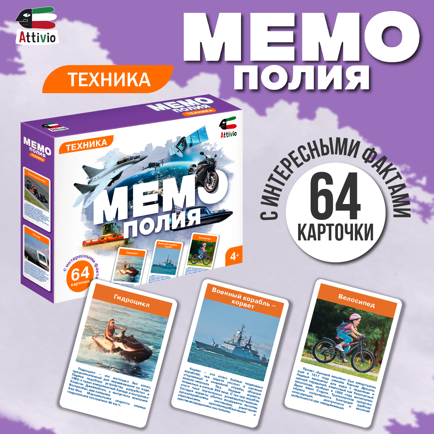 Настольная игра Attivio Мемополия Техника - фото 1