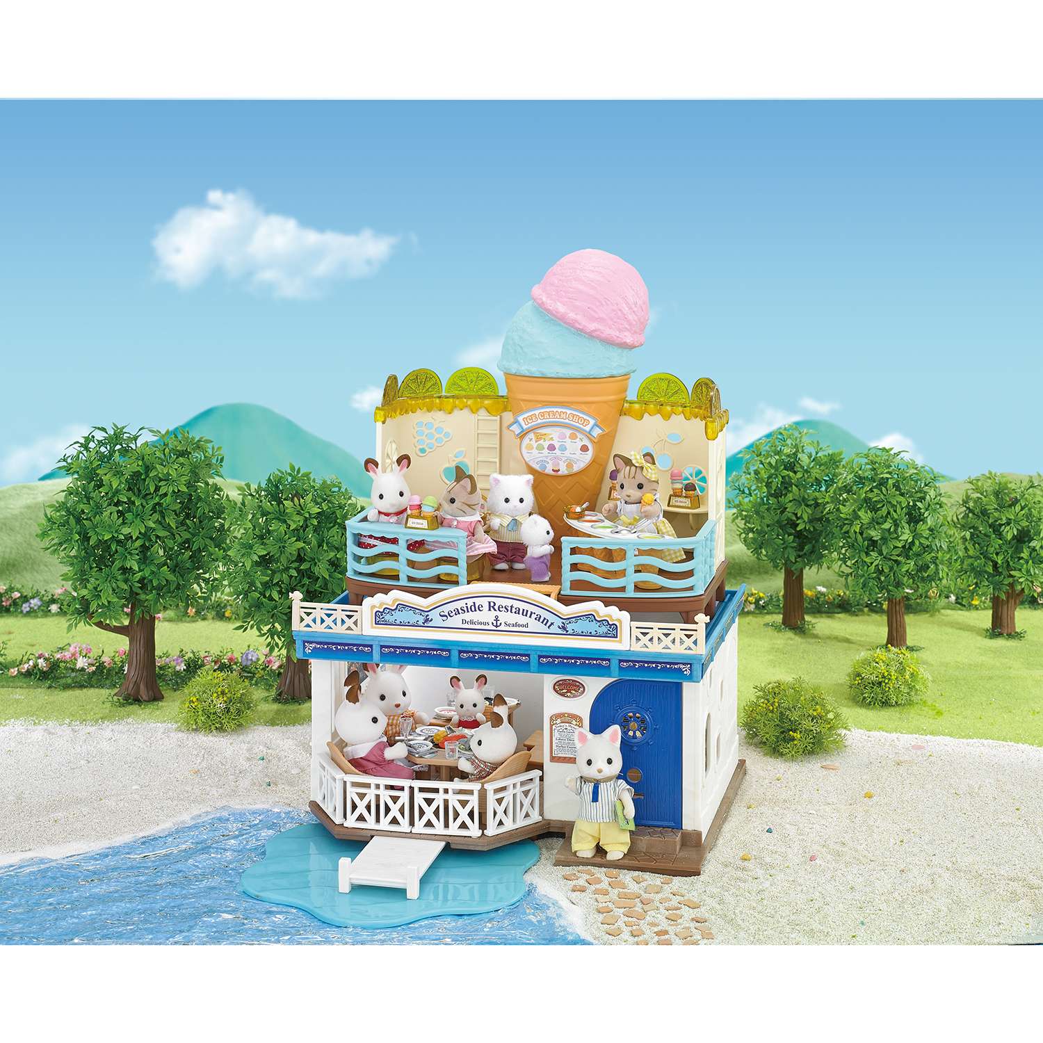 Набор Sylvanian Families Кафе-мороженое 5228 - фото 9