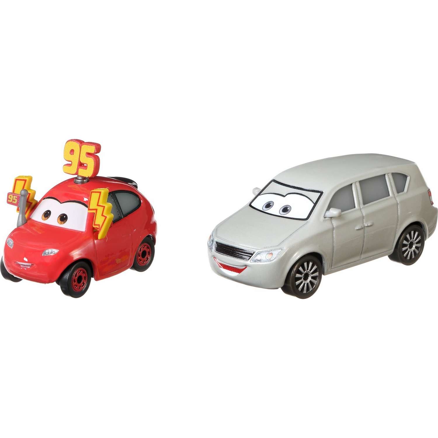 Набор машинок Cars Герои мультфильмов Мэдди МакГаз и Мелисса Бернабрейк GCK23 DXV99 - фото 1