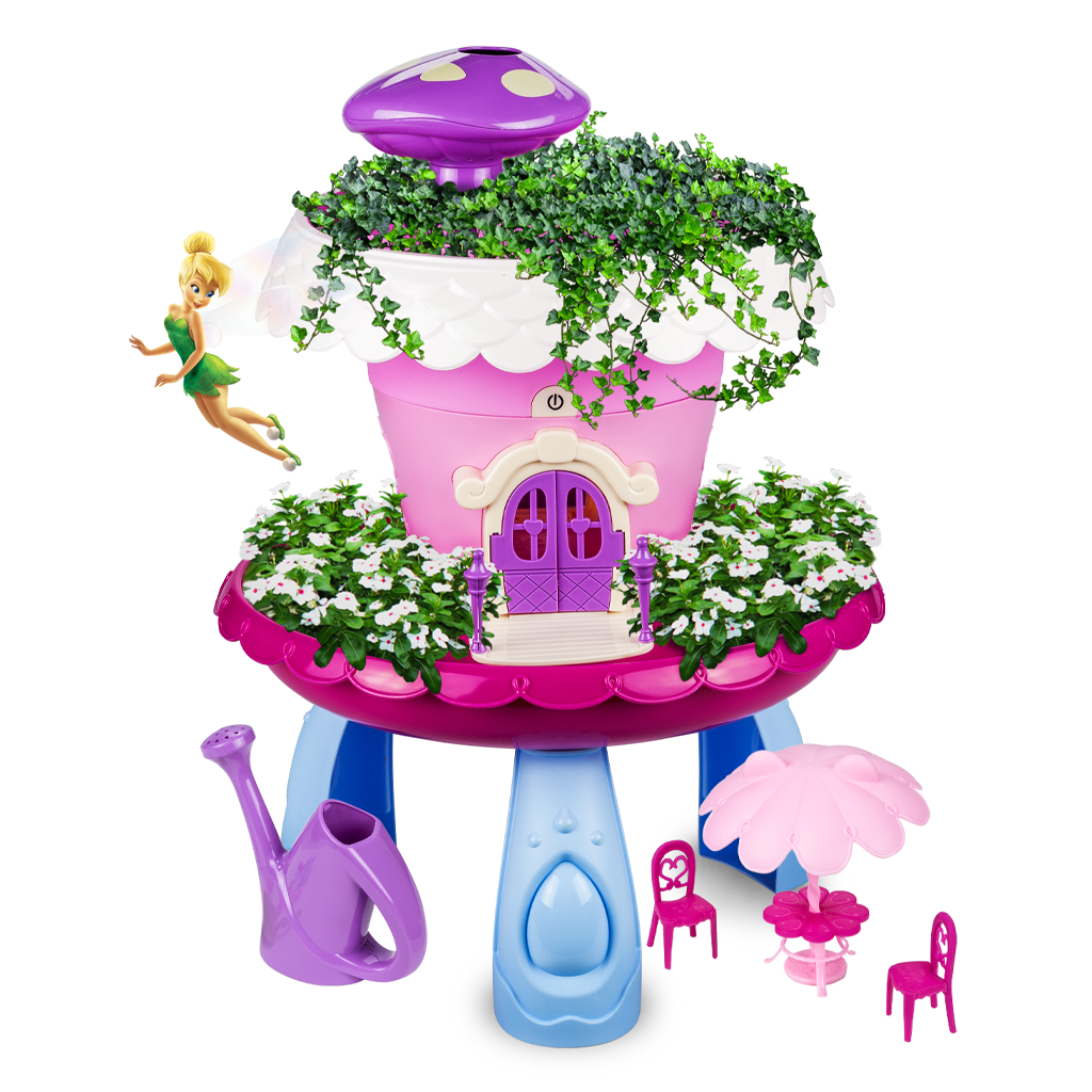 Набор для выращивания Вальс Цветов Домик-вазон розовый с мебелью и садовым инвентарем 12331_1 - фото 10