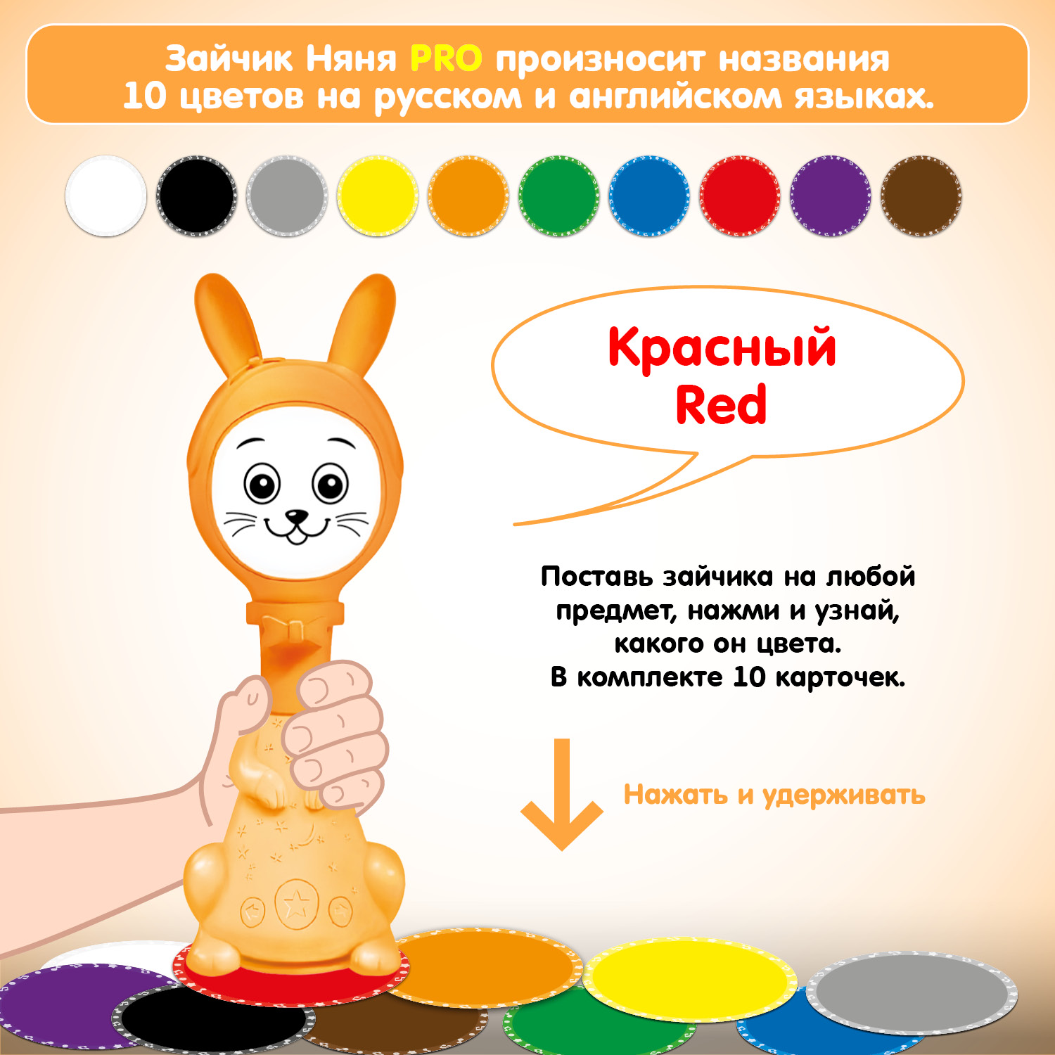 Интерактивная игрушка BertToys Зайчик Няня PRO 20 режимов - фото 12