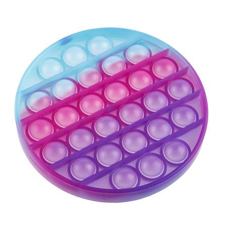 Игрушка-антистресс BABY STYLE сенсорная залипательные пузырьки круг меняющий цвет