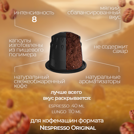 Кофе в капсулах Single Cup Coffee Карамель ваниль шоколад 30 шт.