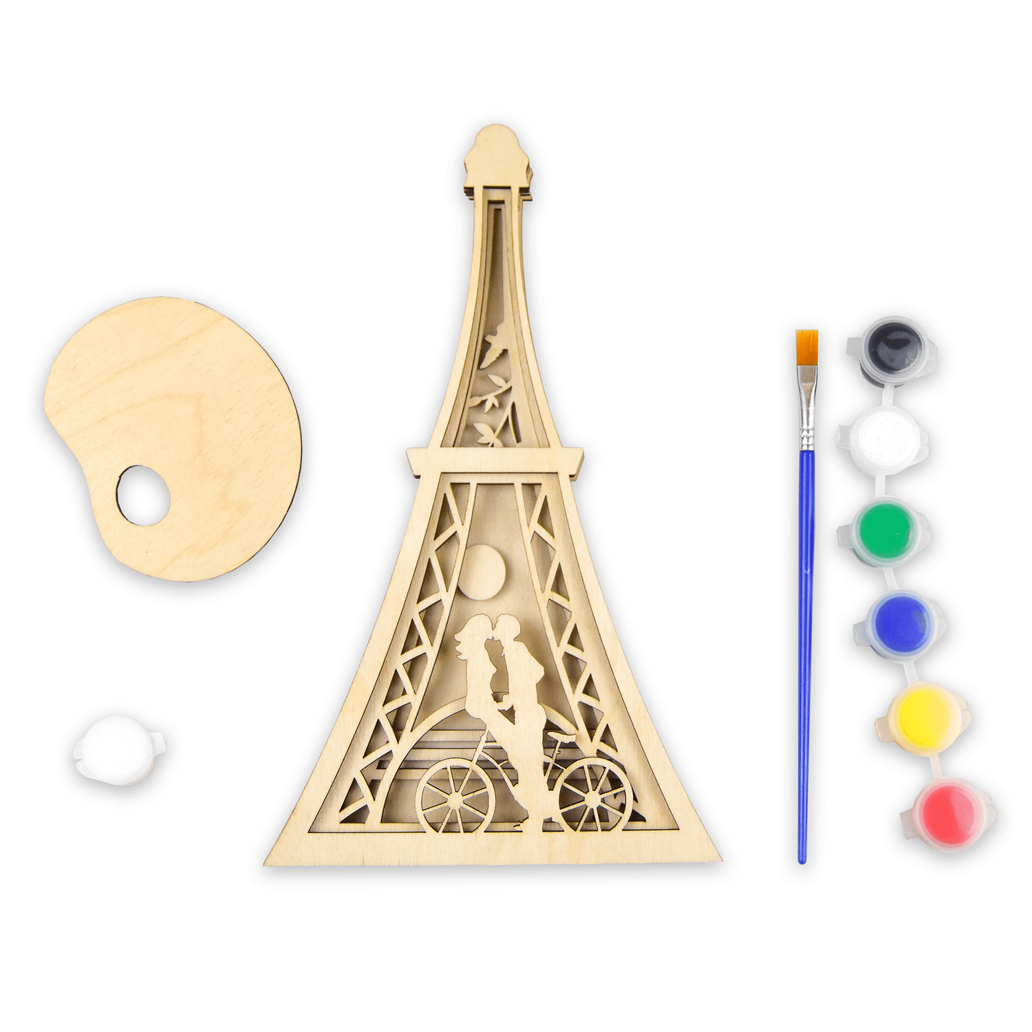 Объёмное панно 3D PREZENT для раскрашивания Париж - фото 1