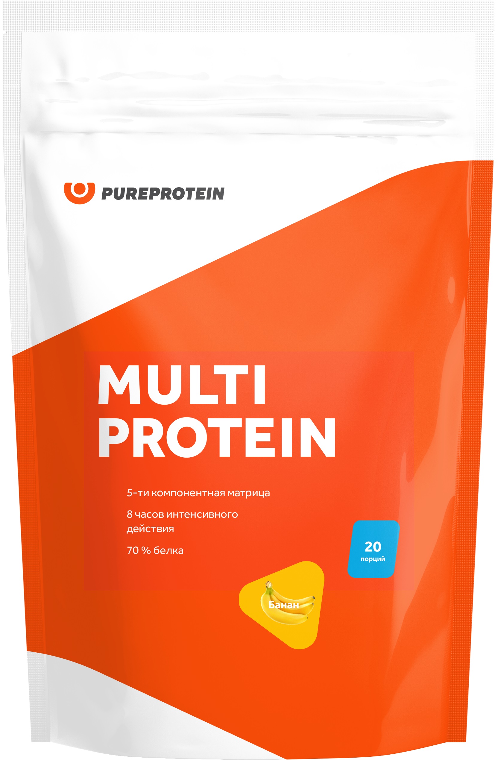 Мультикомпонентный протеин PUREPROTEIN Банан - фото 1