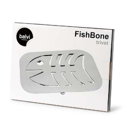 Подставка под горячее Balvi FishBone 2в1