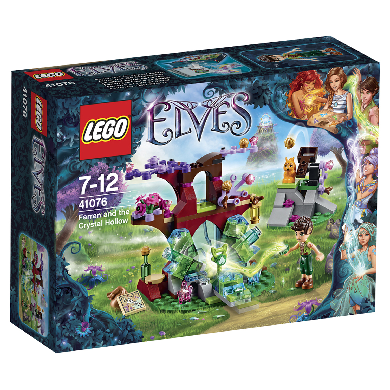 Конструктор LEGO Elves Фарран и Кристальная Лощина (41076) купить по цене  849 ₽ в интернет-магазине Детский мир