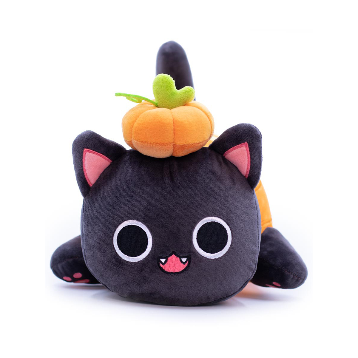 Мягкая игрушка-подушка Михи-Михи кот Тыковка Pumpkin Cat 25 см - фото 2