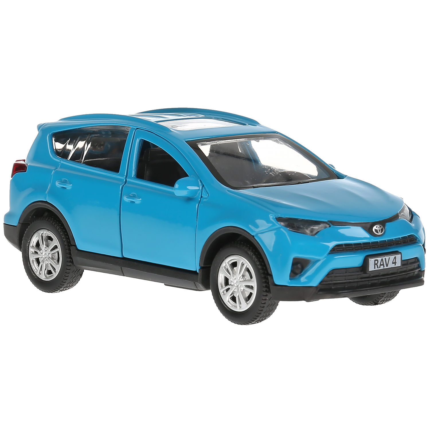 Машина Технопарк Toyota Rav 4 Синяя 278678 купить по цене 389 ₽ в  интернет-магазине Детский мир