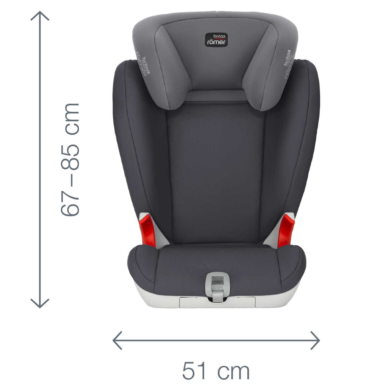 Автокресло Britax Roemer Kidfix SL Fire red - фото 7