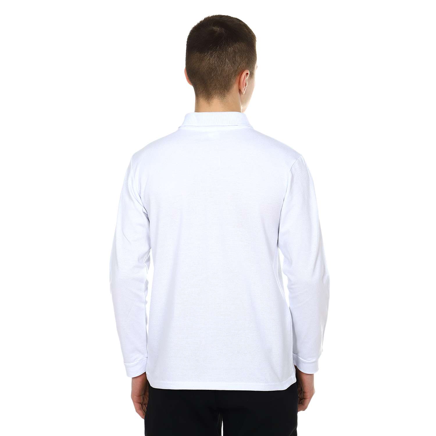 Рубашка-поло Детская Одежда 2027П(2)/белый3 - фото 2
