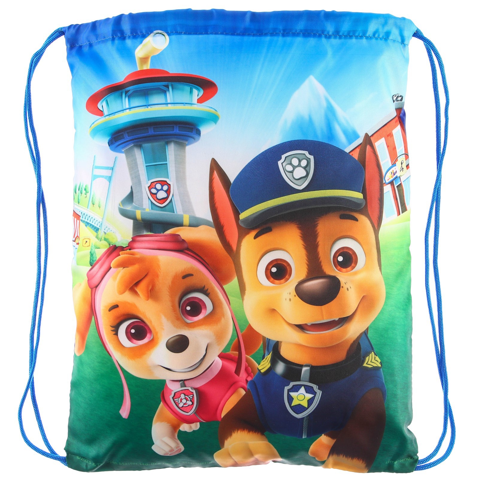 Мешок Paw Patrol для обуви с карманом 35х42 см Щенячий патруль - фото 3