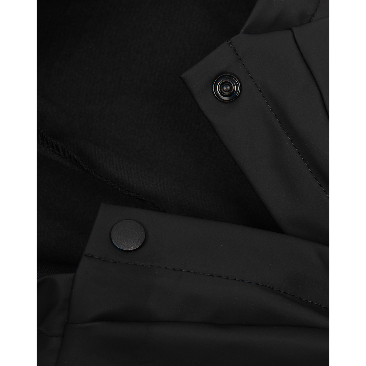 Дождевик-куртка для собак Zoozavr чёрный 35 - фото 3