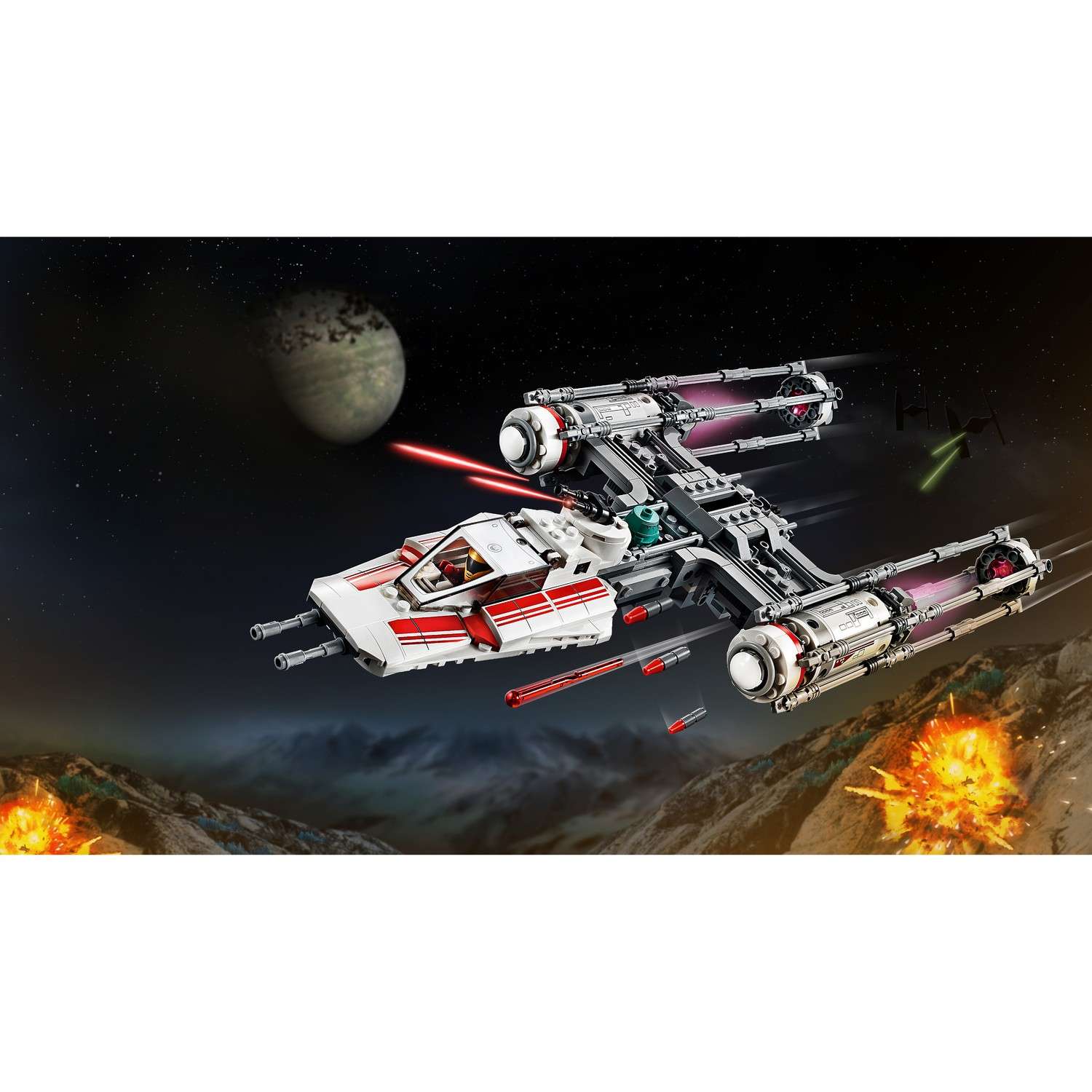 Конструктор LEGO Star Wars Episode IX Звездный истребитель повстанцев типа Y 75249 - фото 7