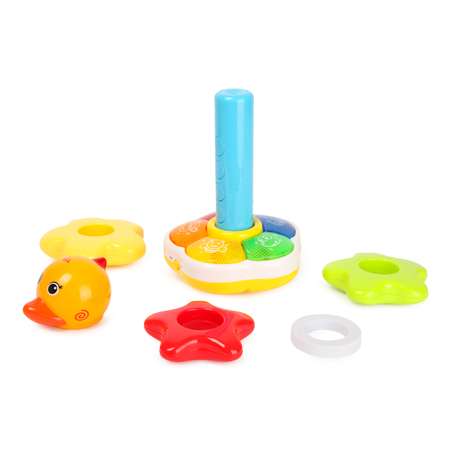 Игрушка BabyGo пирамидка Уточка