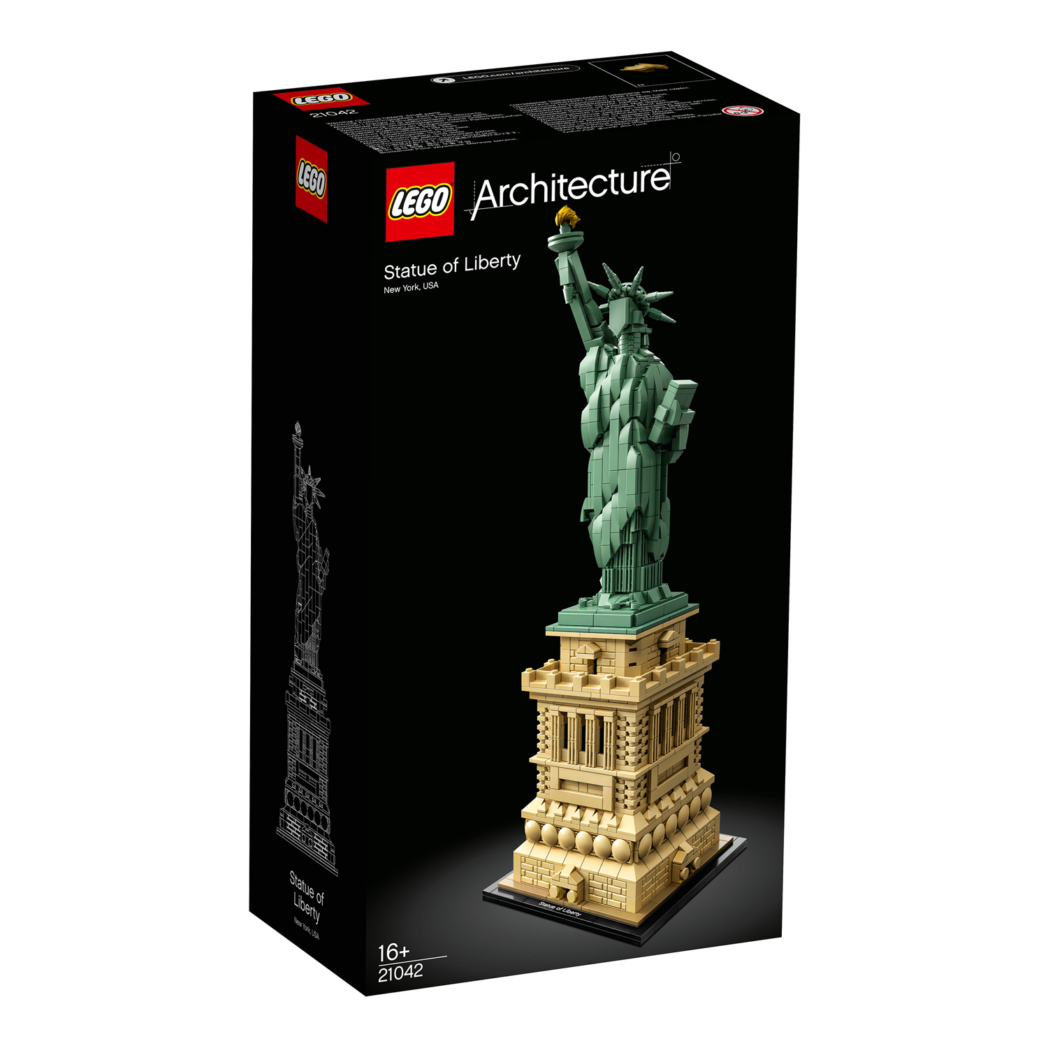 Конструктор детский LEGO Architecture Статуя Свободы 21042 - фото 4