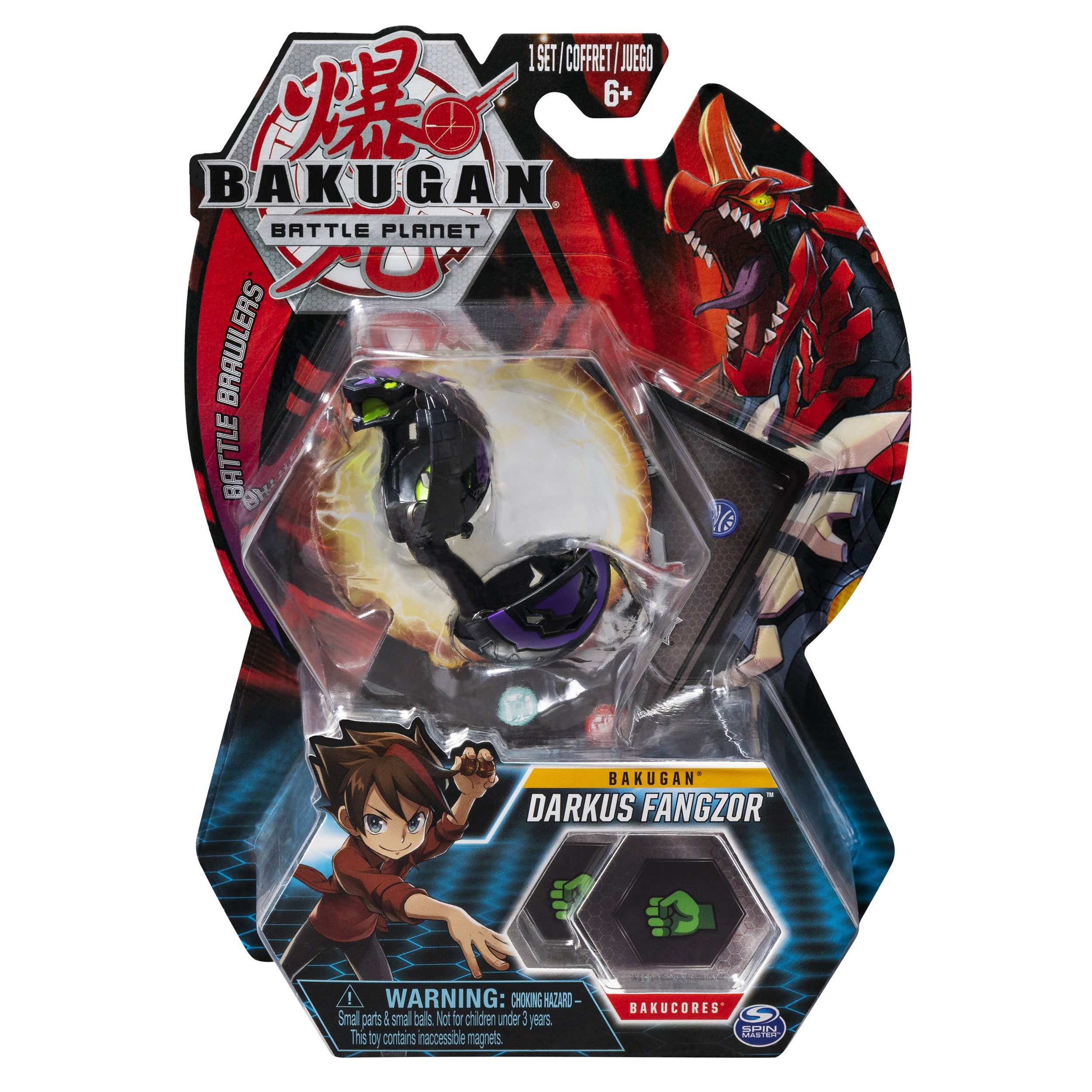 Фигурка-трансформер Bakugan Cobra Black 6045148/20103981 - фото 2