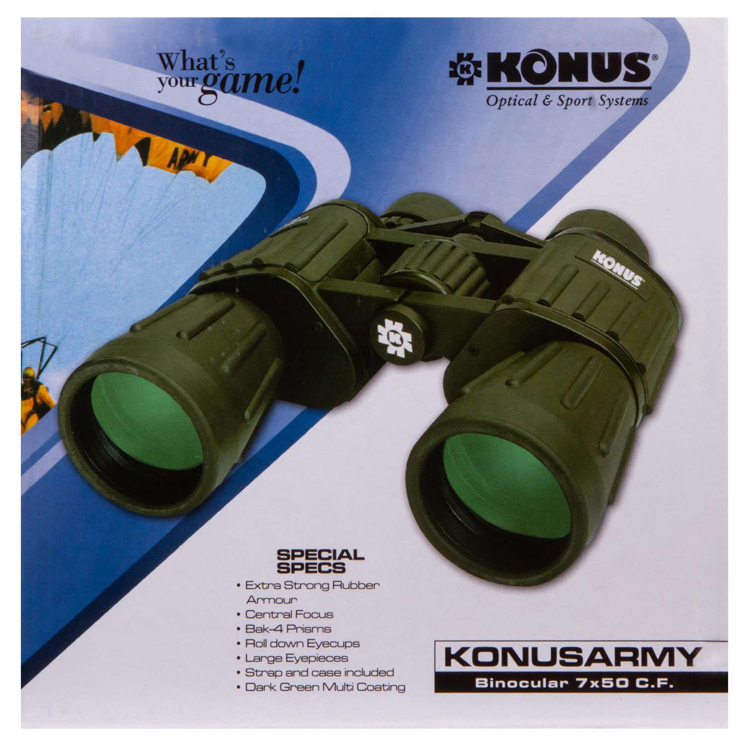Бинокль Konus Konusarmy 7x50 - фото 12