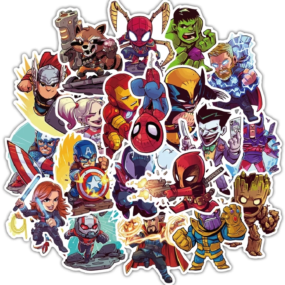 Стикеры Marvel Супергерои 2 - фото 1