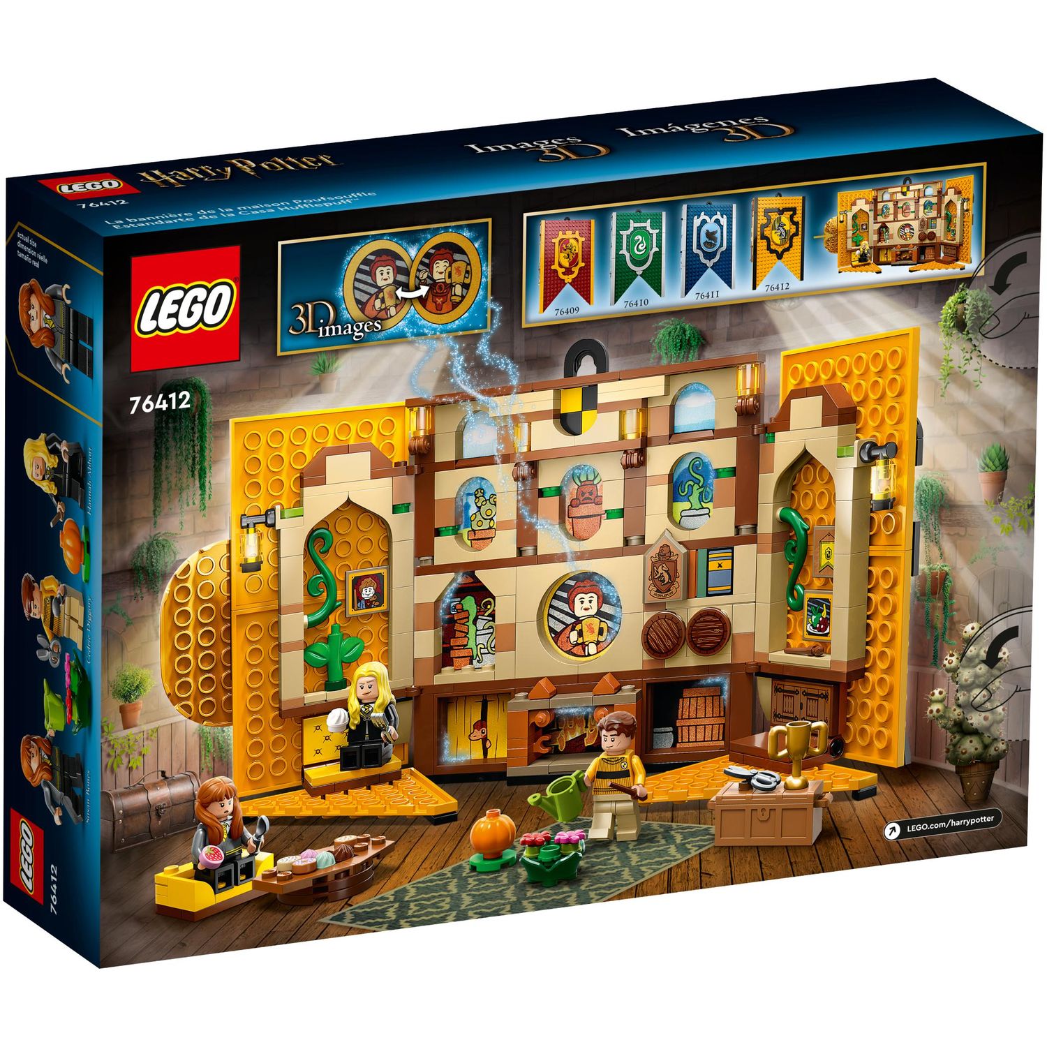 Конструктор LEGO Harry Potter Hufflepuff House Banner 76412 - фото 3