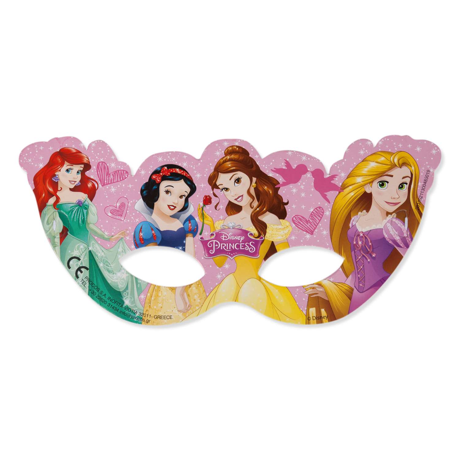 Праздничная маска Disney Princess 6 шт - фото 2