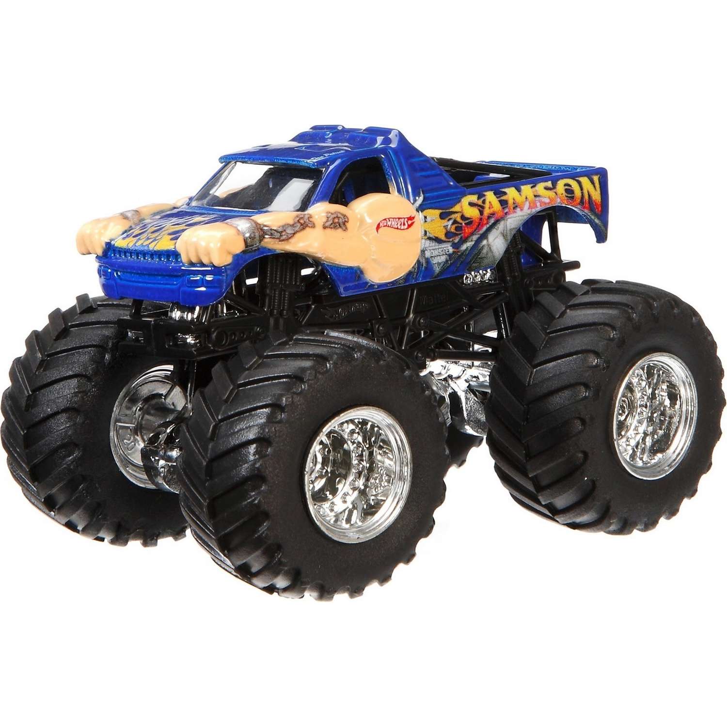 Машина Hot Wheels Monster Jam 1:64 Самсон W4157 21572 - фото 1