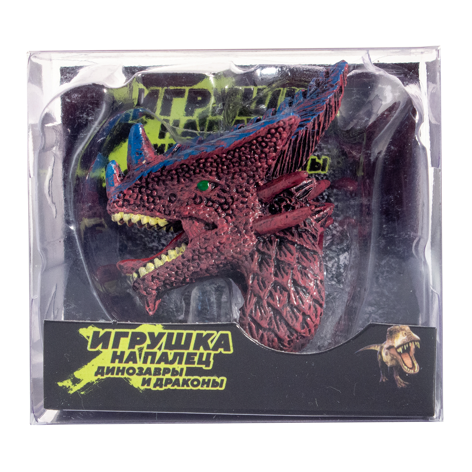 Игрушка на палец KiddiePlay Динозавры и драконы в ассортименте 8915 - фото 4