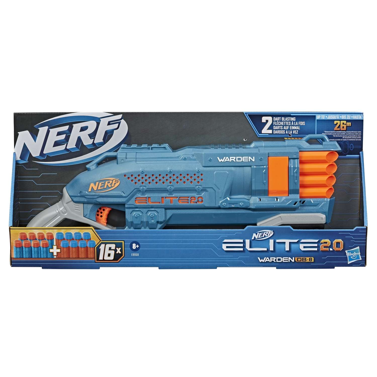 Набор игровой Nerf Варден E9959EU4 - фото 2