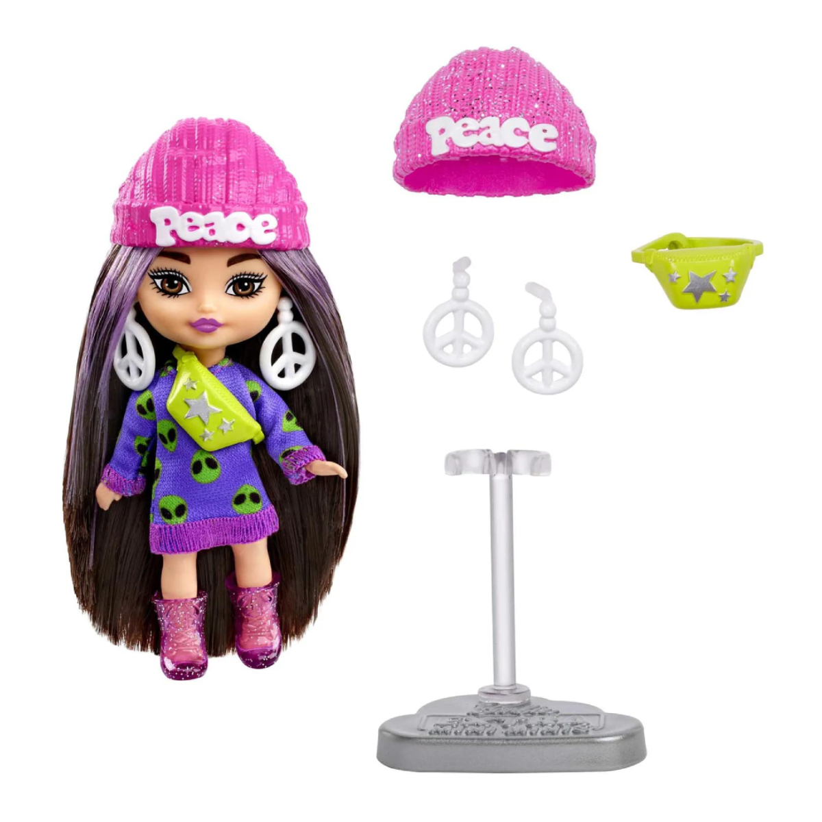 Кукла мини Barbie Extra Minis 00-00019155 - фото 1