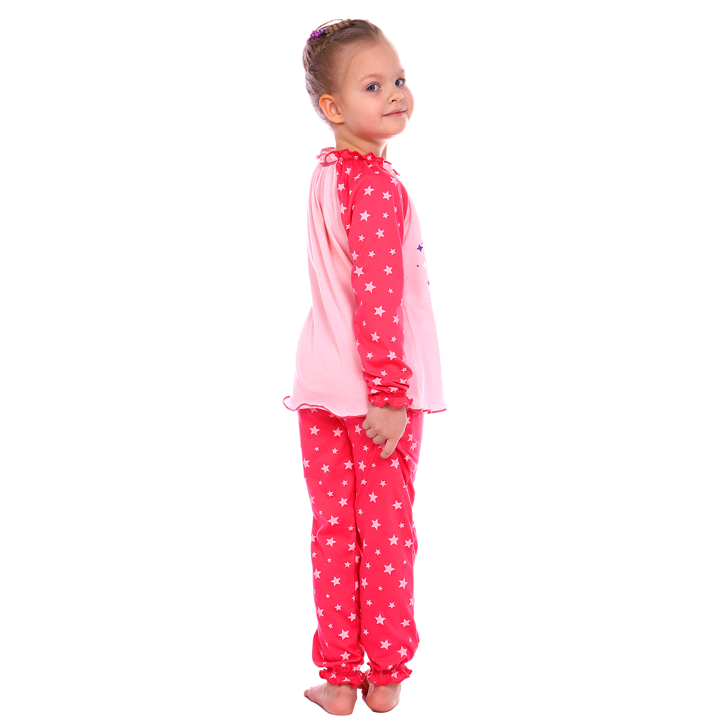 Пижама Детская Одежда S0413К/розовый_малиновый - фото 5
