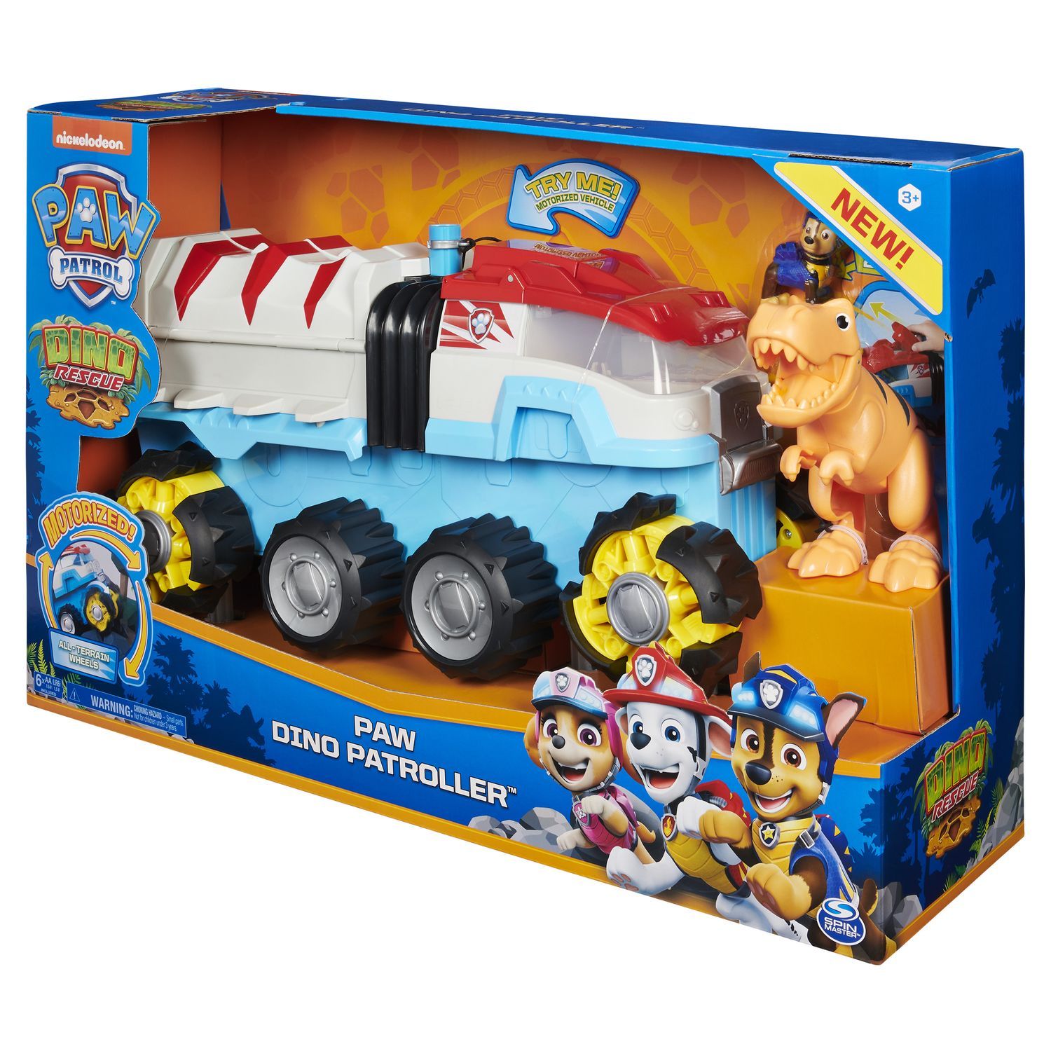 Набор игровой Paw Patrol Динозавры Динопатроллер интерактивный 6058905 - фото 3