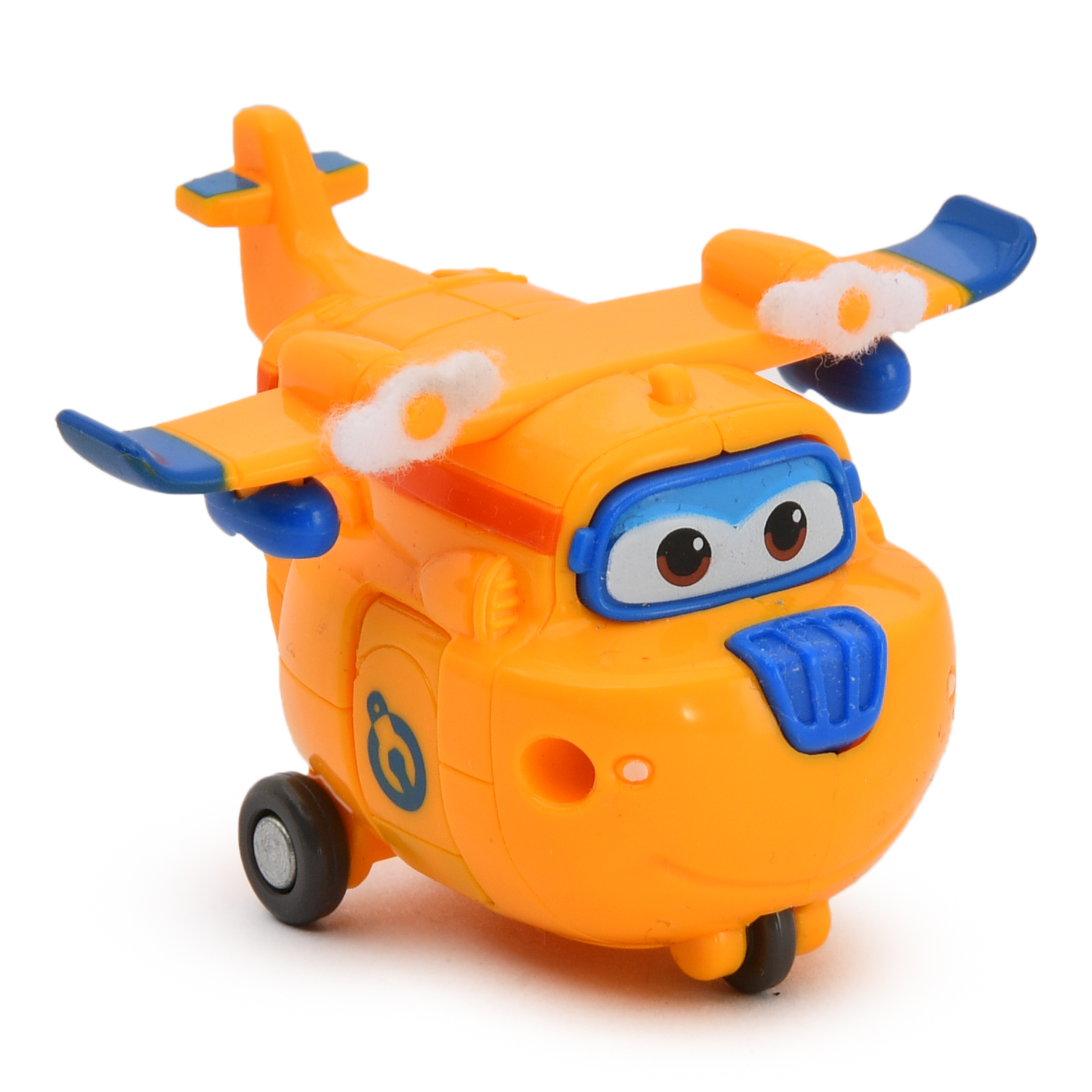 Автомобиль Super Wings Мини-трансформер Донни желтый YW710020 - фото 1