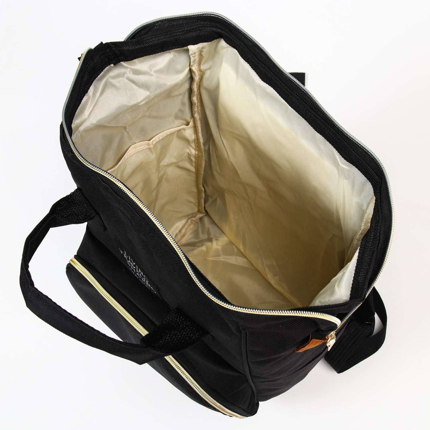Сумка-рюкзак Sima-Land для хранения вещей малыша цвет черный - фото 6