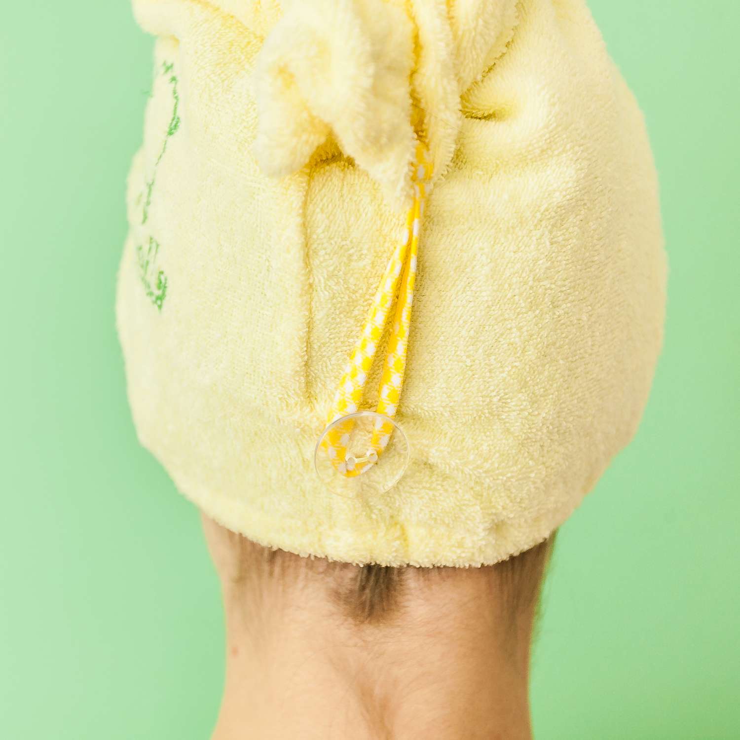 Полотенце-чалма Pecorella желтый - фото 7