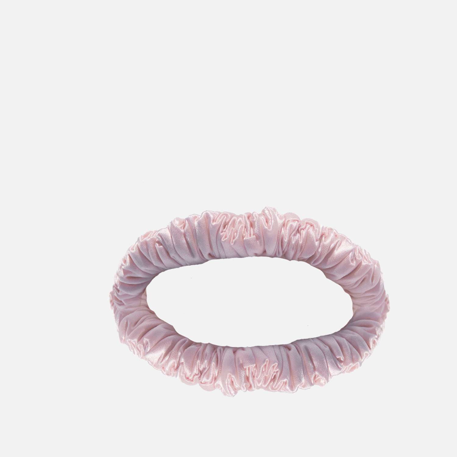 Резинка для волос Assoro шелковая розовая - фото 1