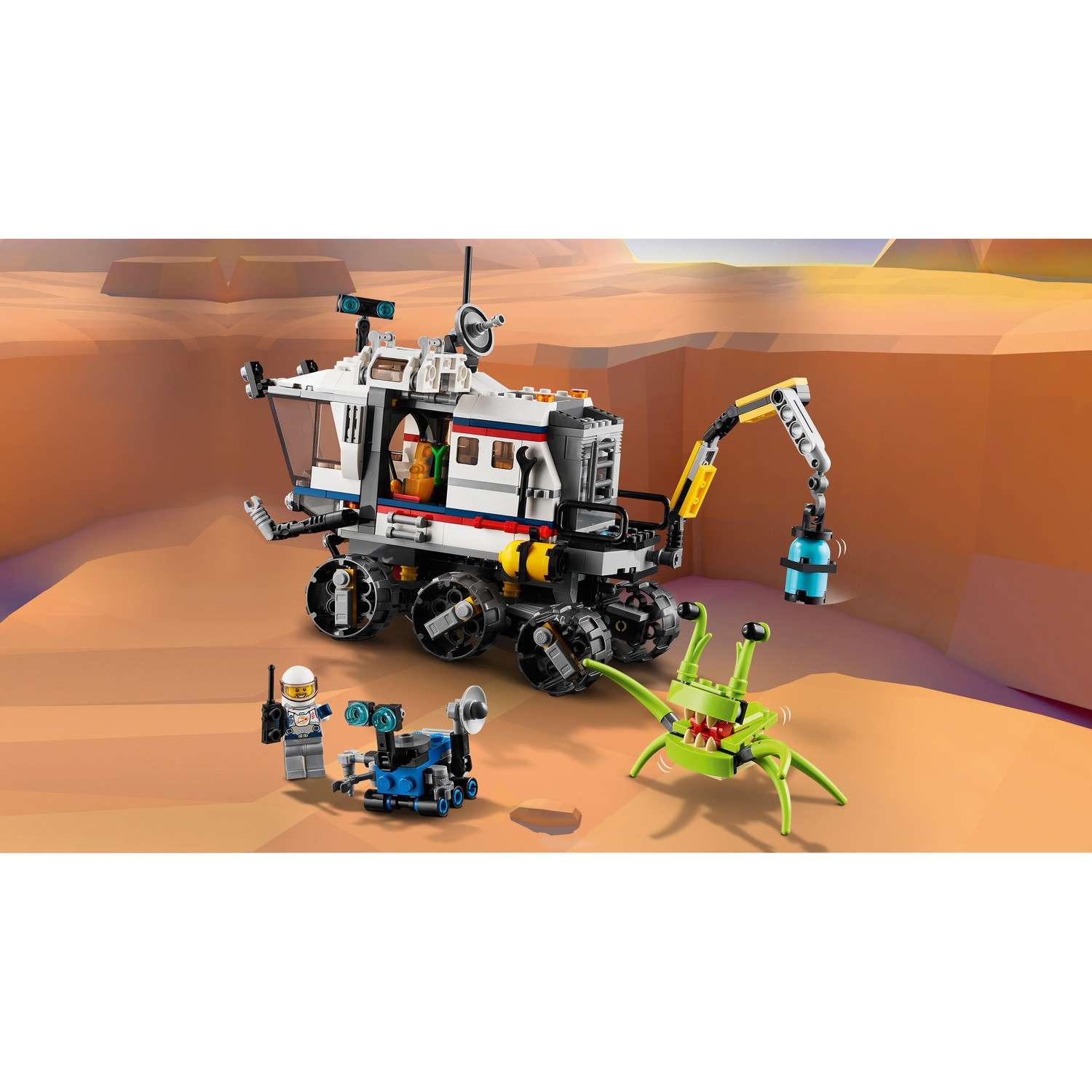 Конструктор LEGO Creator Исследовательский планетоход 31107 - фото 12
