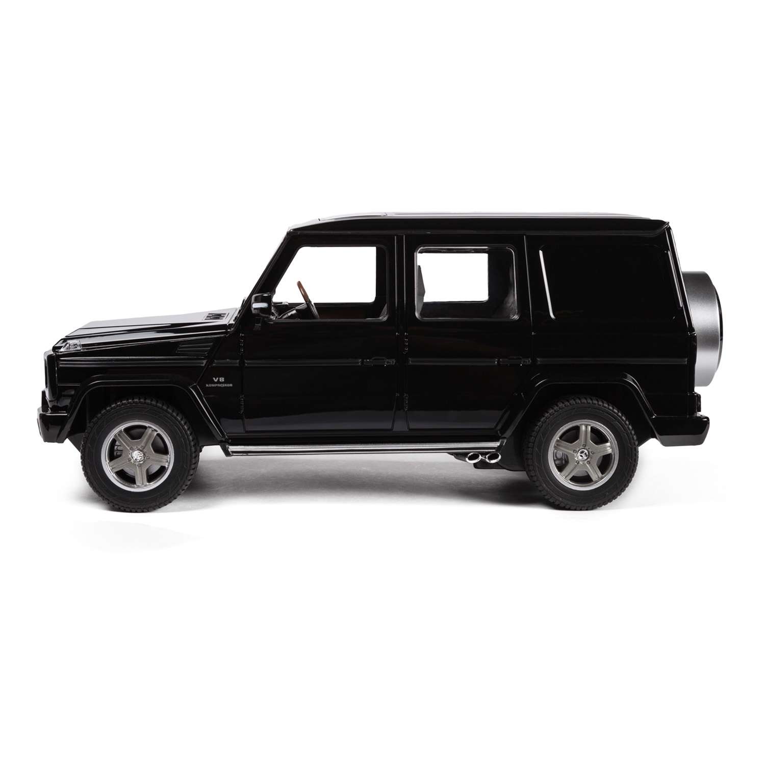 Машинка радиоуправляемая Rastar Mercedes-Benz G55 1:14 черная - фото 4