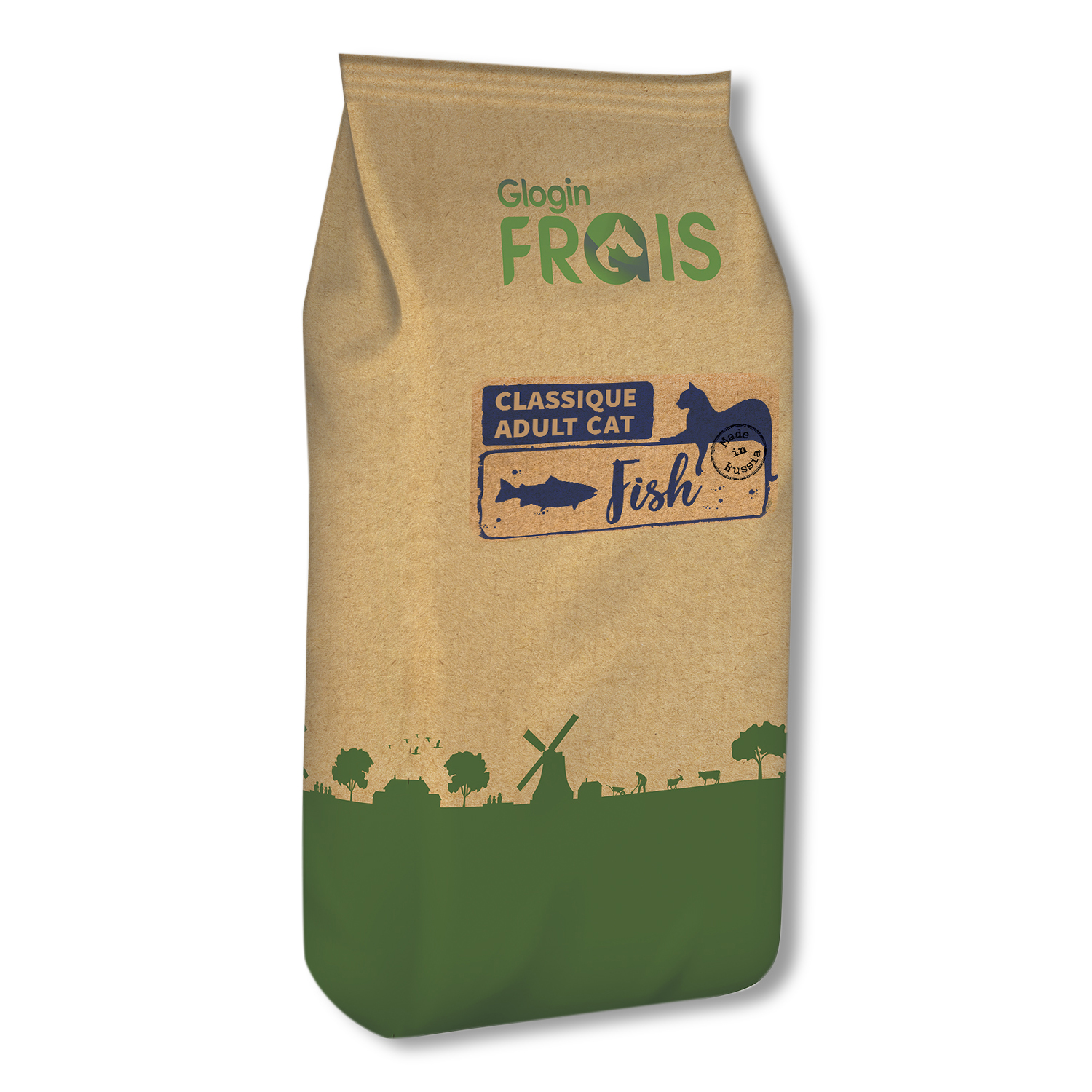 Сухой корм Frais Classique Adult Cat Fish 12 кг - фото 1