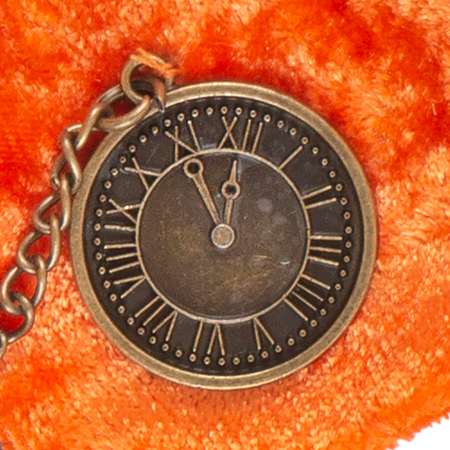 Одежда для кукол BUDI BASA Оранжевый жилет с часами для Басика 25 см OKs25-114